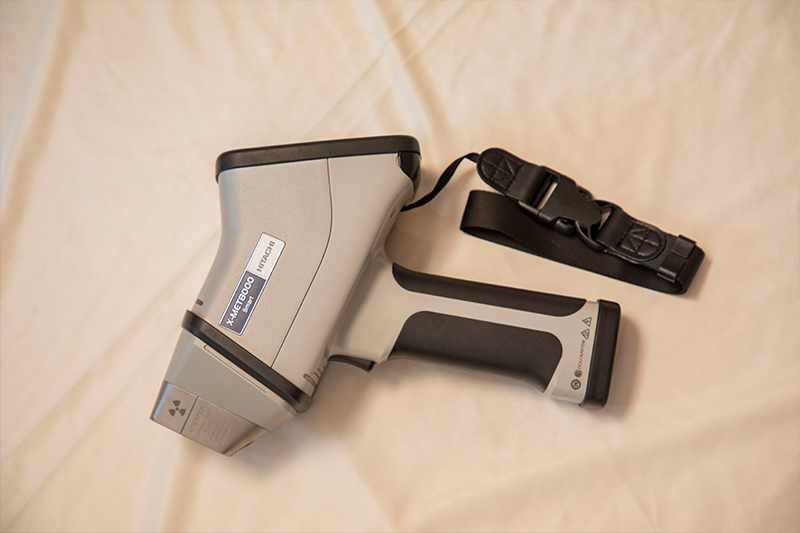 Benchtop Test Stand Mount for Portable XRF Analyzer Material Testing